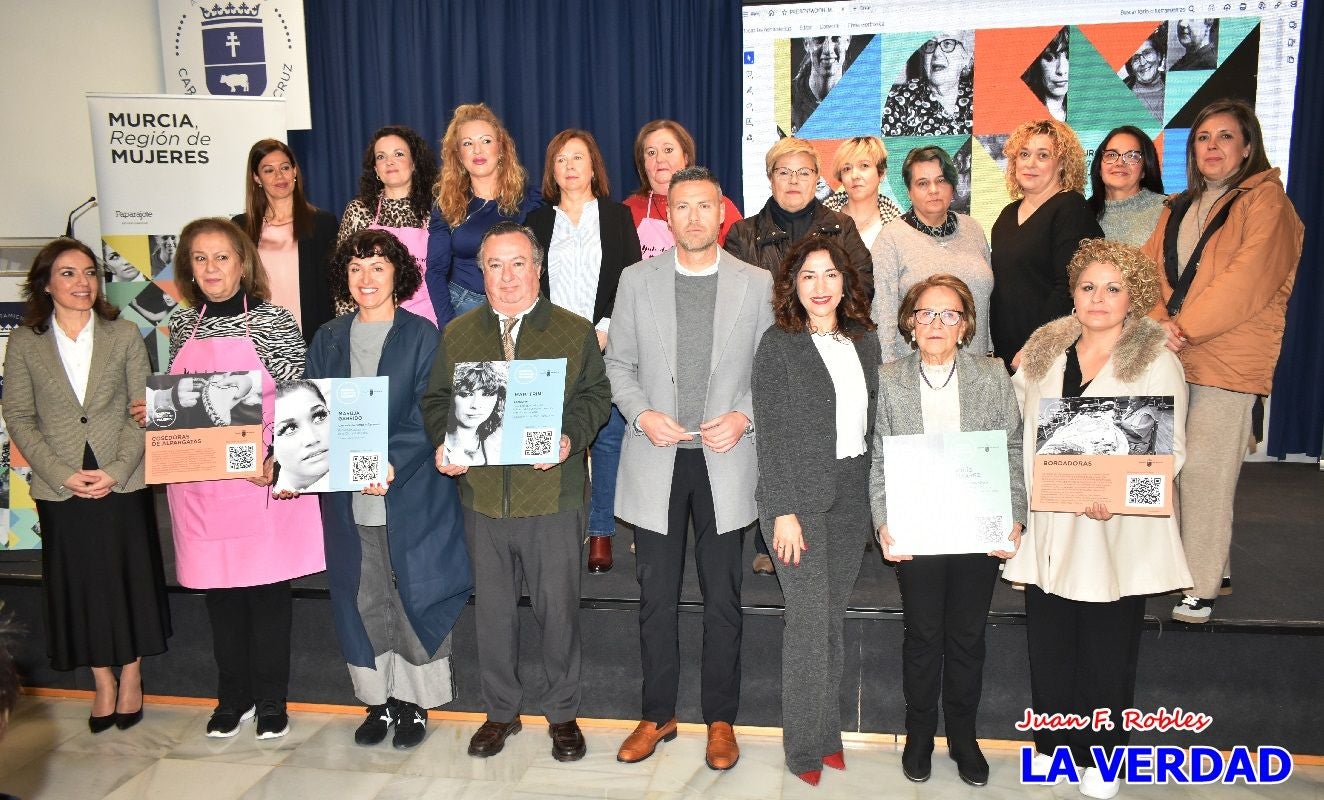 Murcia, Región de Mujeres&#039; resalta en Caravaca cinco trayectorias femeninas