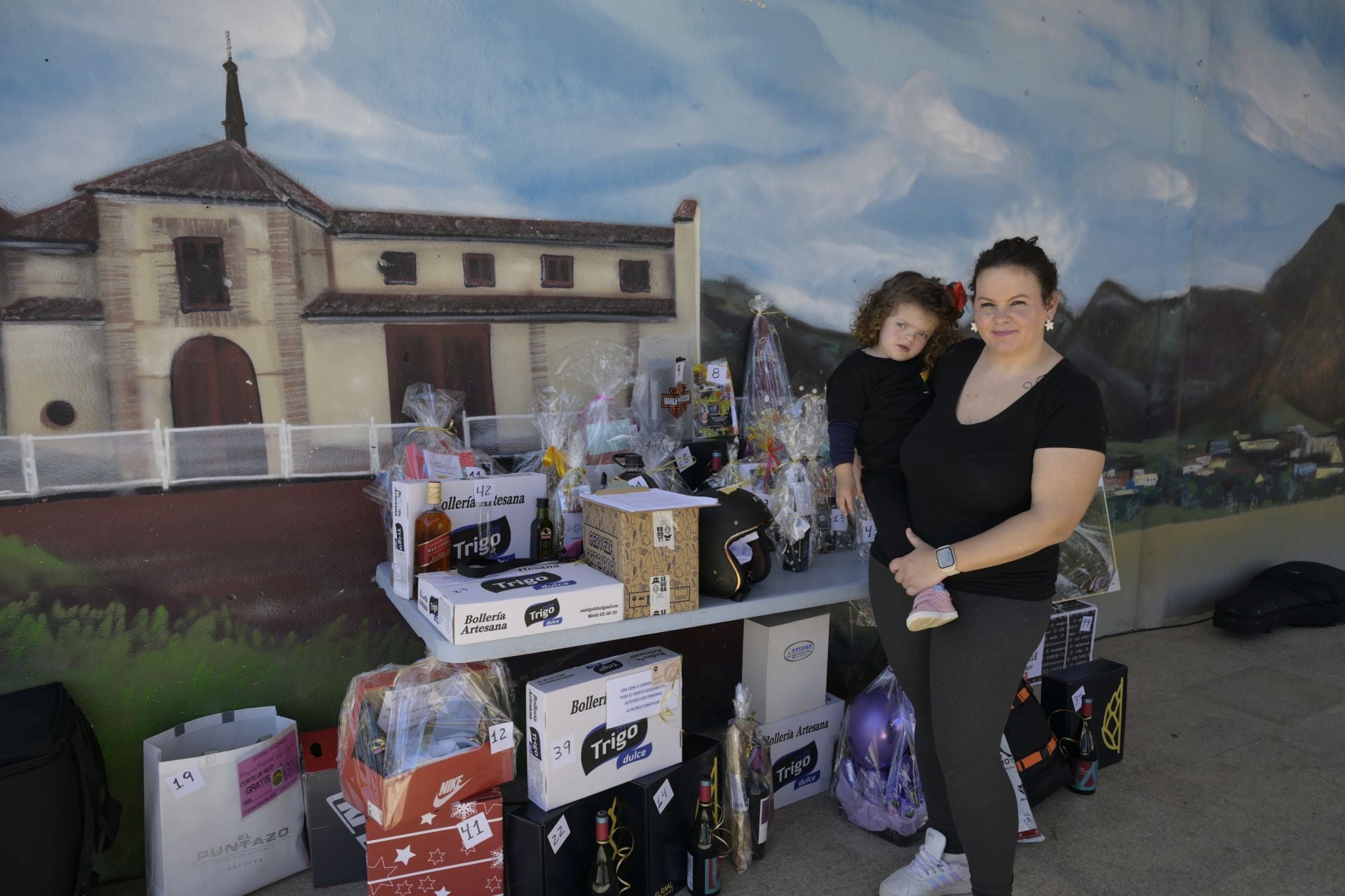 Solidaridad motera para Carmen en Cobatillas