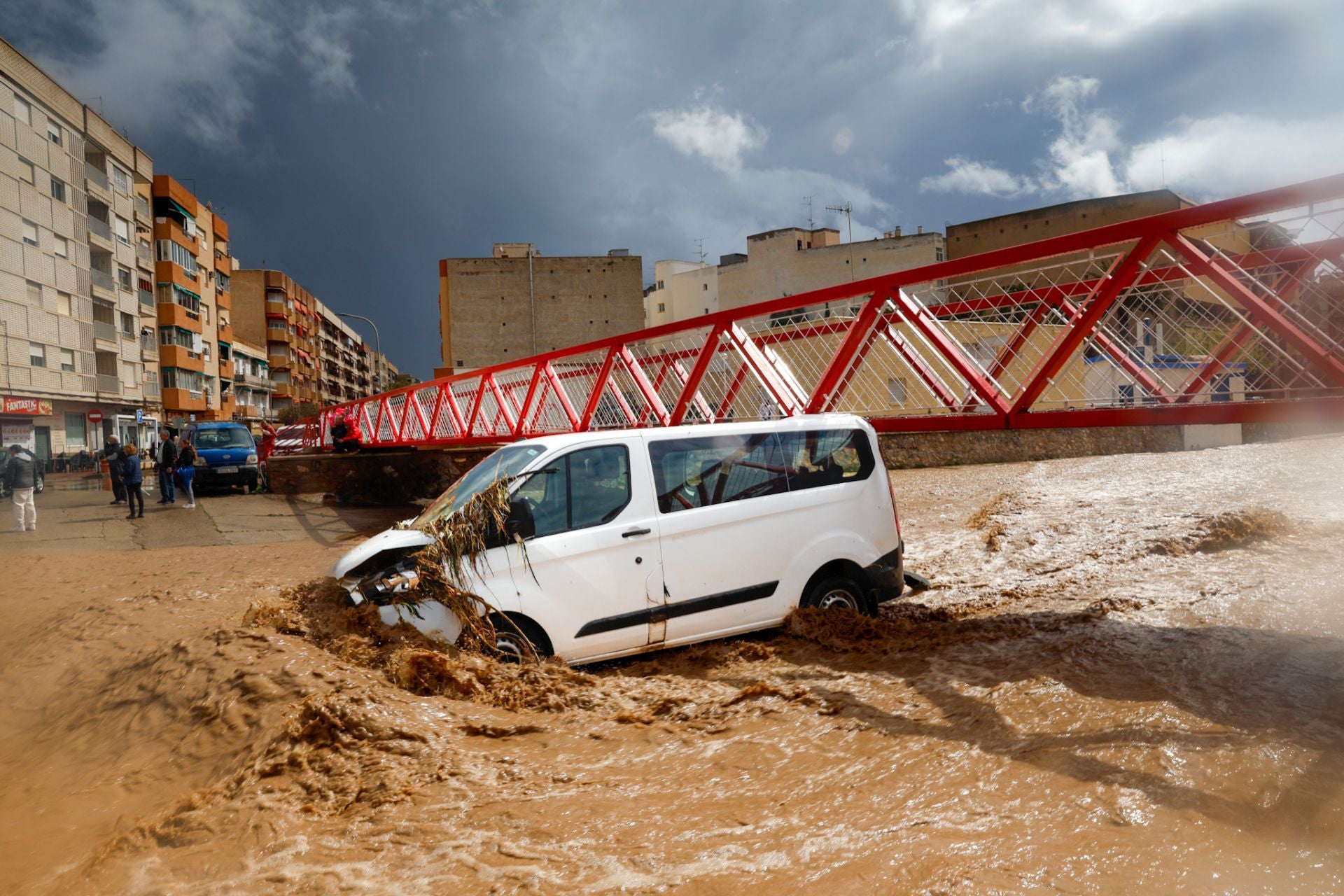 Las fuertes lluvias en Águilas, en imágenes