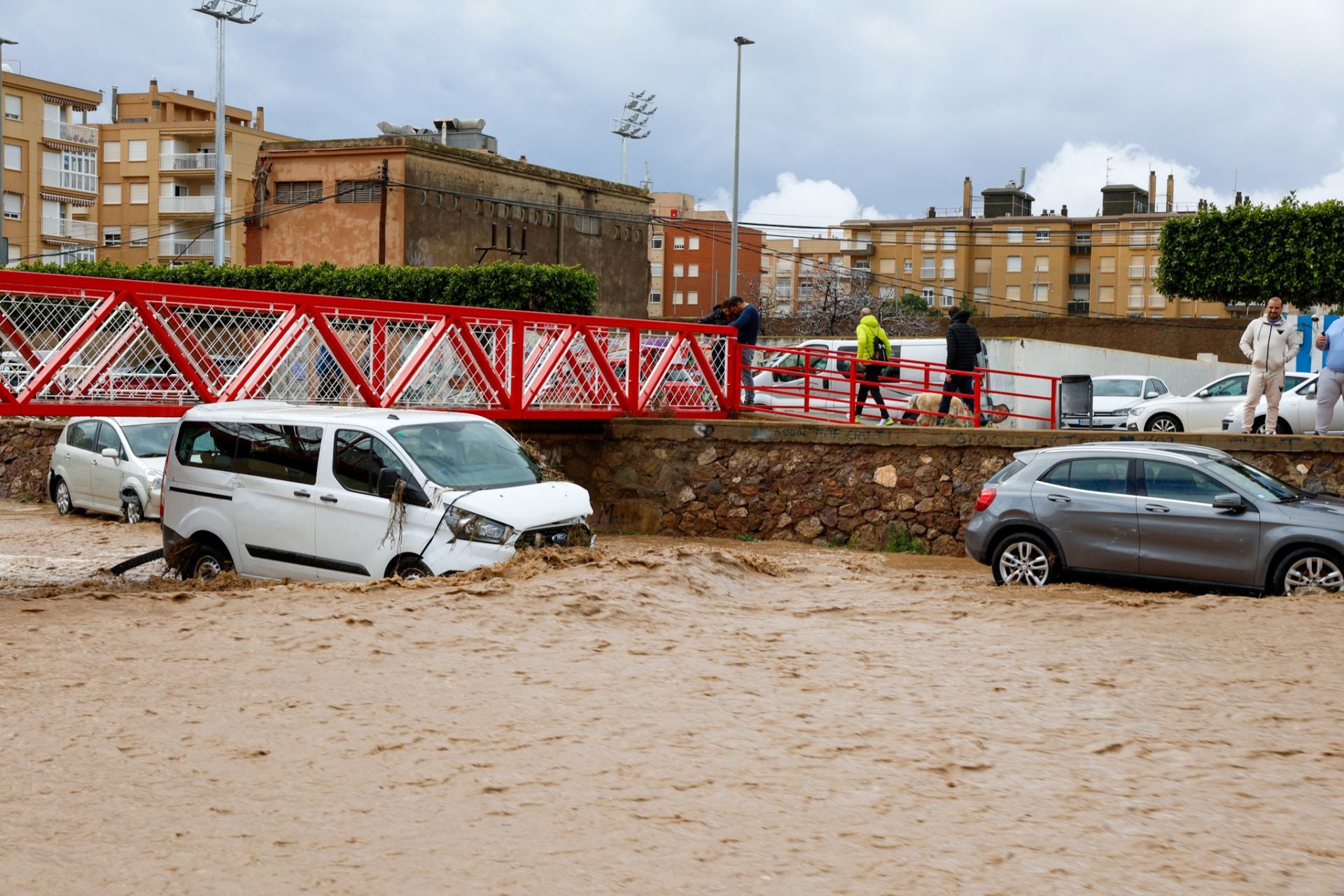 Las fuertes lluvias en Águilas, en imágenes