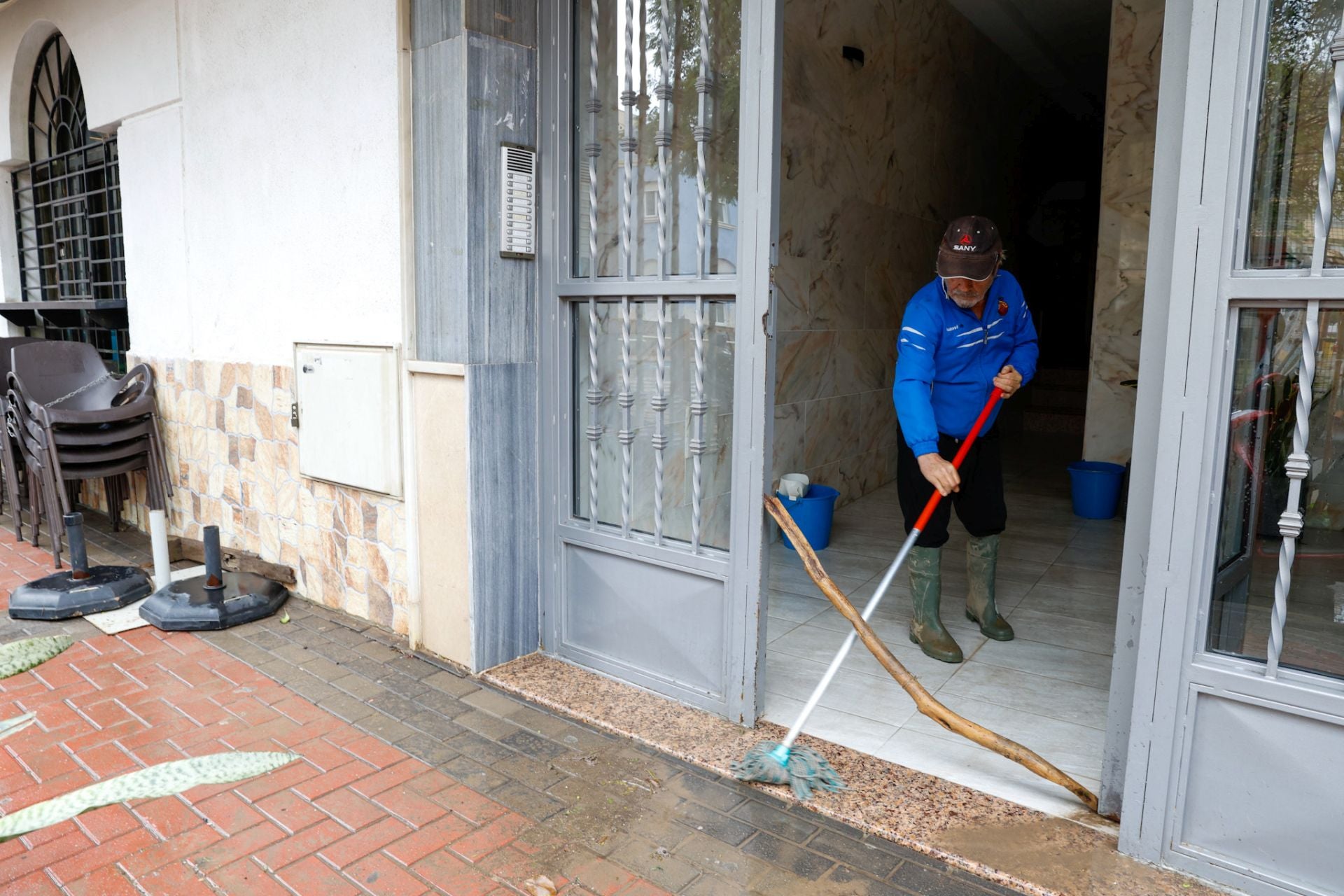 Las fuertes lluvias en Águilas, en imágenes