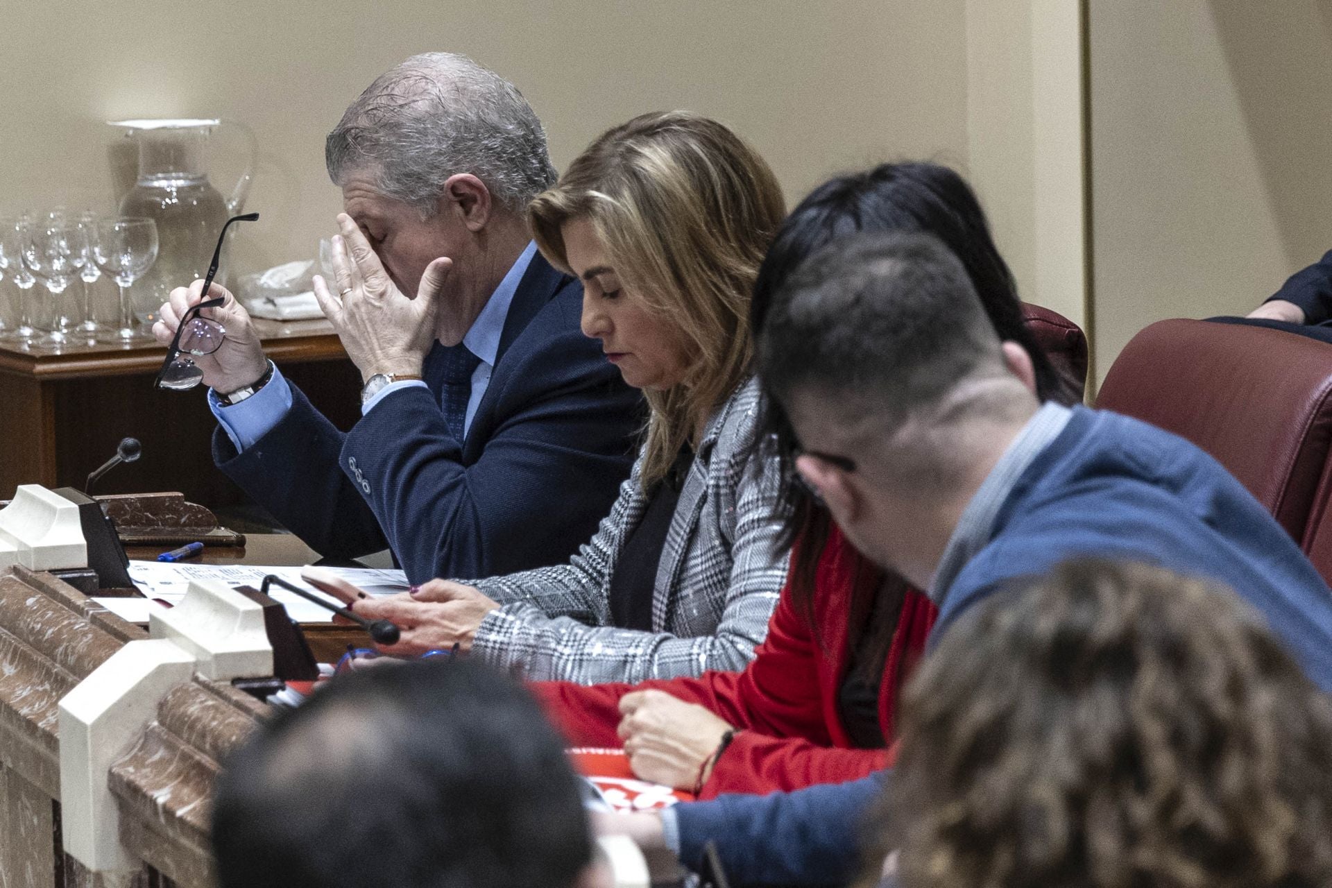 El Pleno de la Asamblea Regional de este viernes, en imágenes