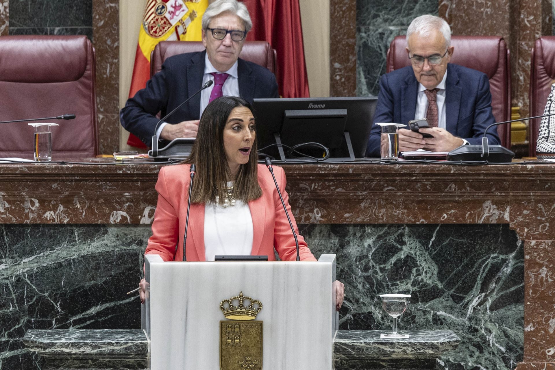 El Pleno de la Asamblea Regional de este viernes, en imágenes