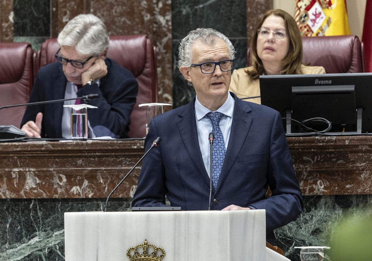 El Pleno de la Asamblea Regional de este viernes, en imágenes