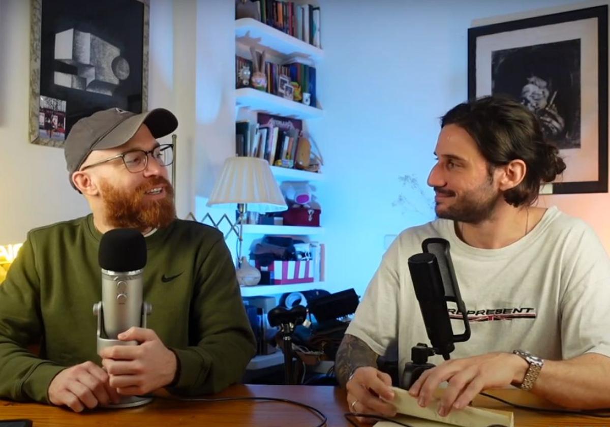 Captura de pantalla de Toni y Yago en el podcast «Purito Ocio»