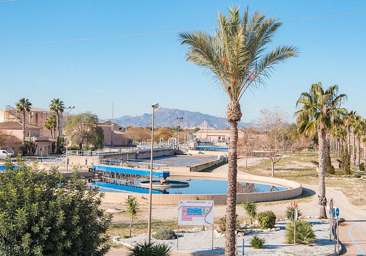 Ecofactoría de La Hoya que gestiona Aguas de Lorca.