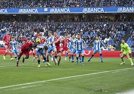 El empate del Cartagena en La Coruña, en imágenes