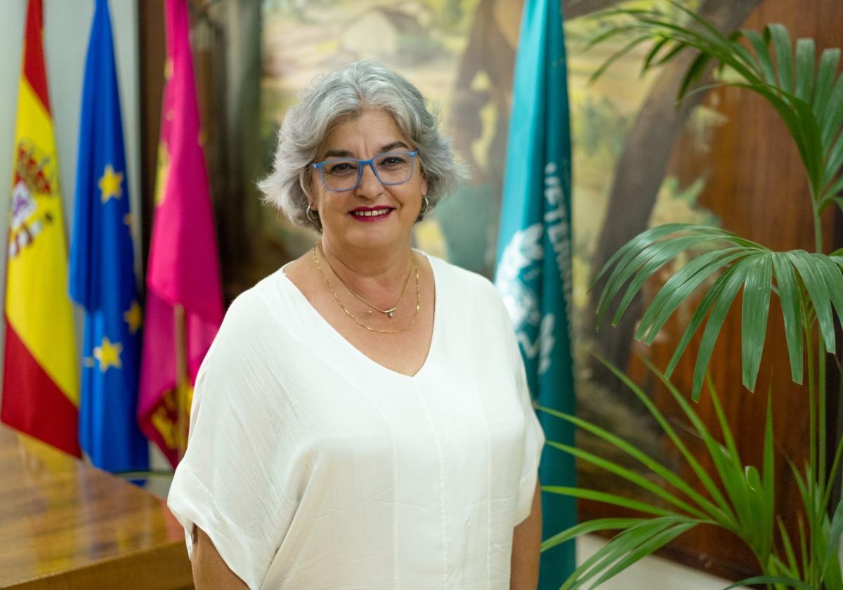 Teresa López, presidenta del Colegio de Veterinarios de la Región de Murcia.