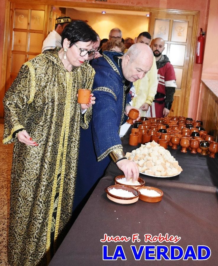 Comida mozárabe de los Almorávides de Caravaca de la Cruz - Entrada al salón