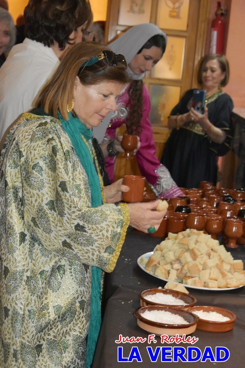 Comida mozárabe de los Almorávides de Caravaca de la Cruz - Entrada al salón