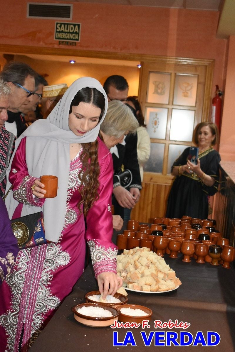 Comida mozárabe de los Almorávides de Caravaca de la Cruz - Entrada al salón