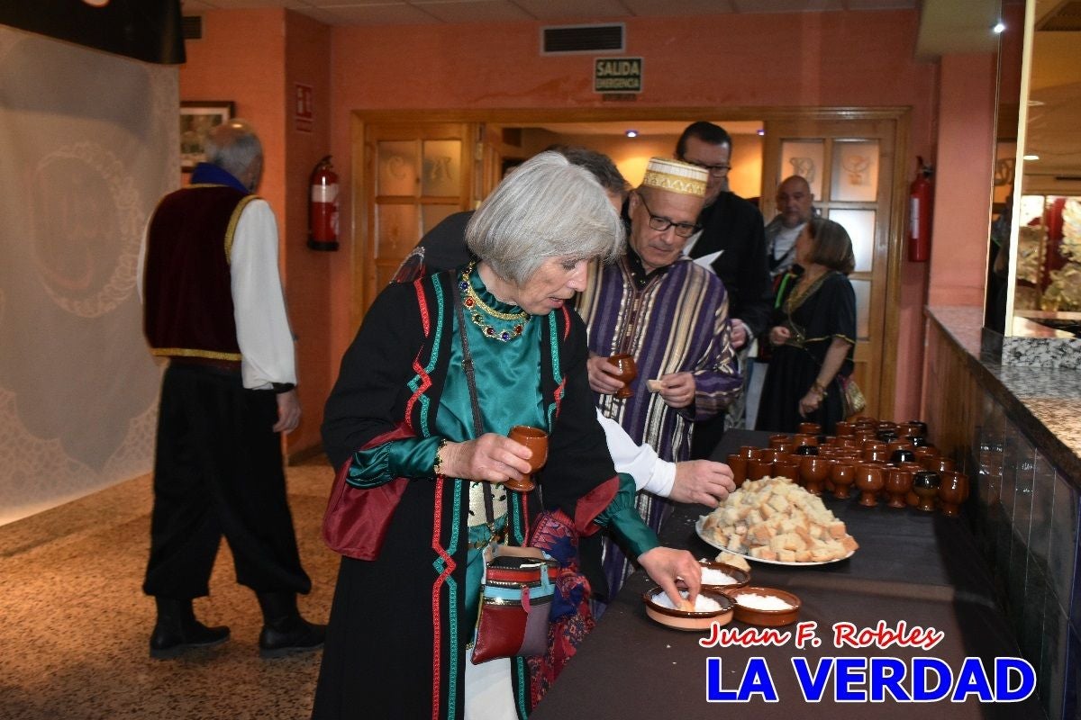 Comida mozárabe de los Almorávides de Caravaca de la Cruz - Entrada al salón