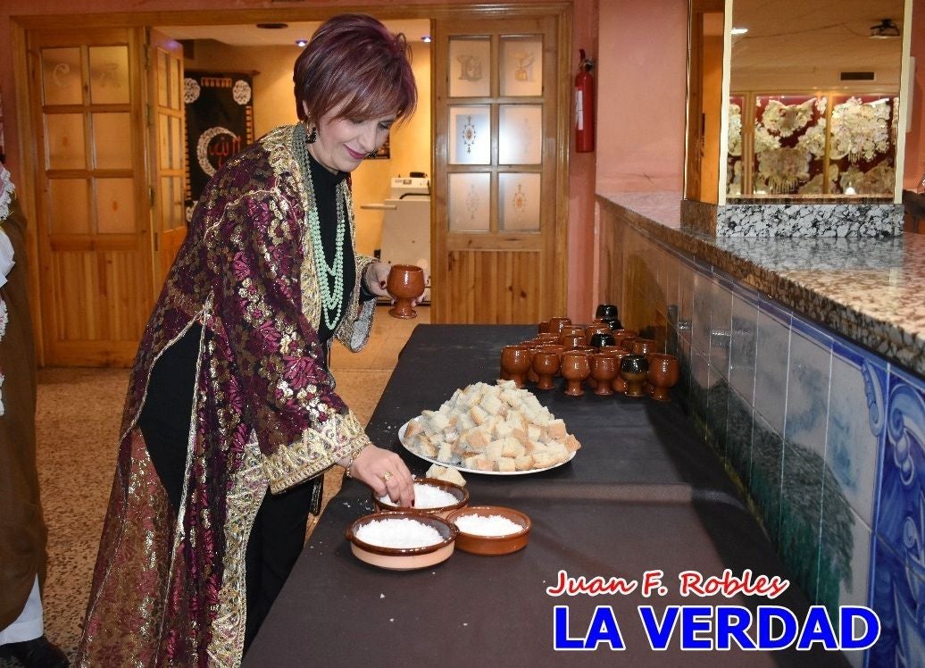 Comida mozárabe de los Almorávides de Caravaca de la Cruz - Entrada al salón