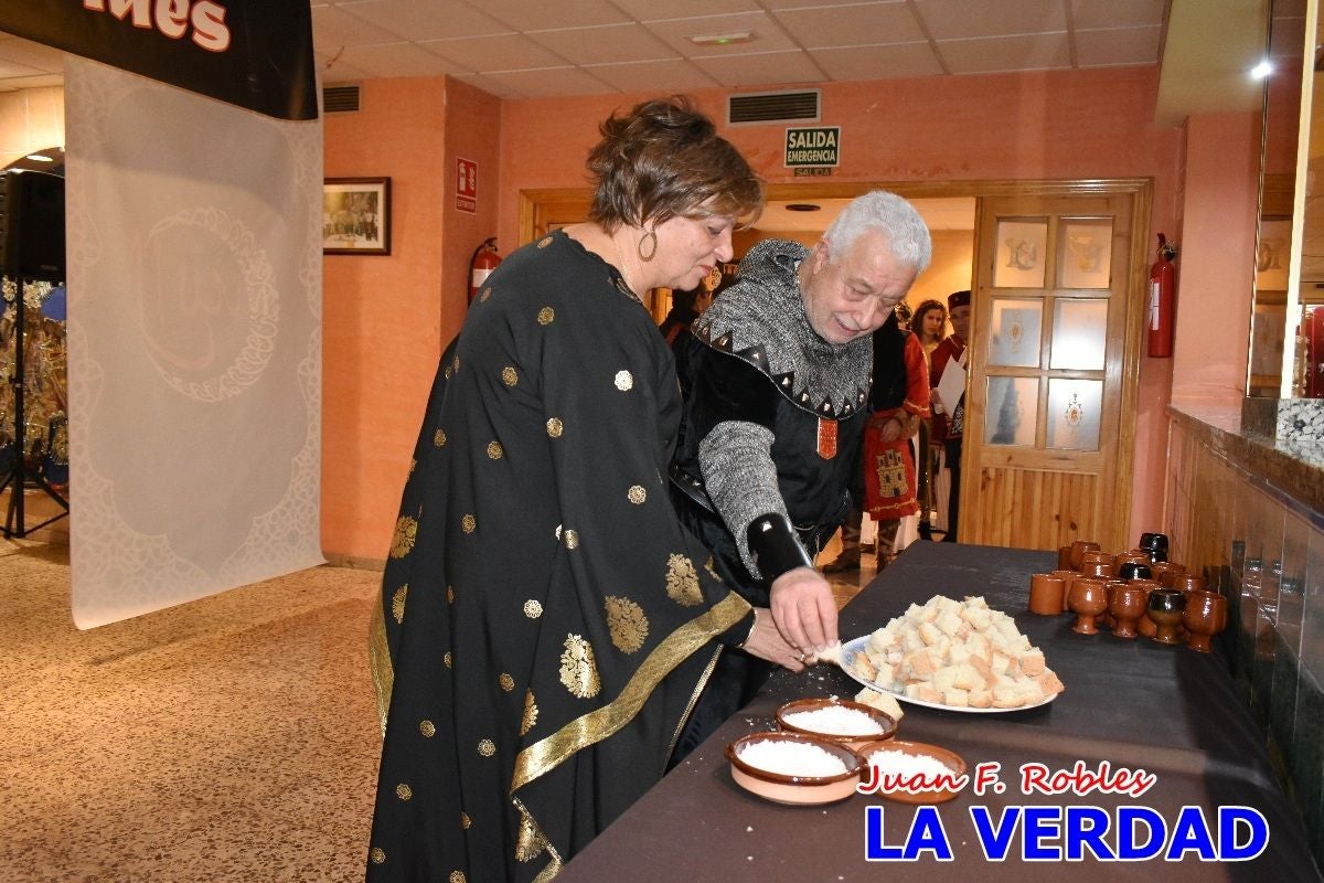 Comida mozárabe de los Almorávides de Caravaca de la Cruz - Entrada al salón
