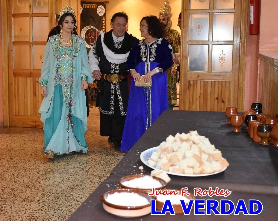Comida mozárabe de los Almorávides de Caravaca de la Cruz - Entrada al salón