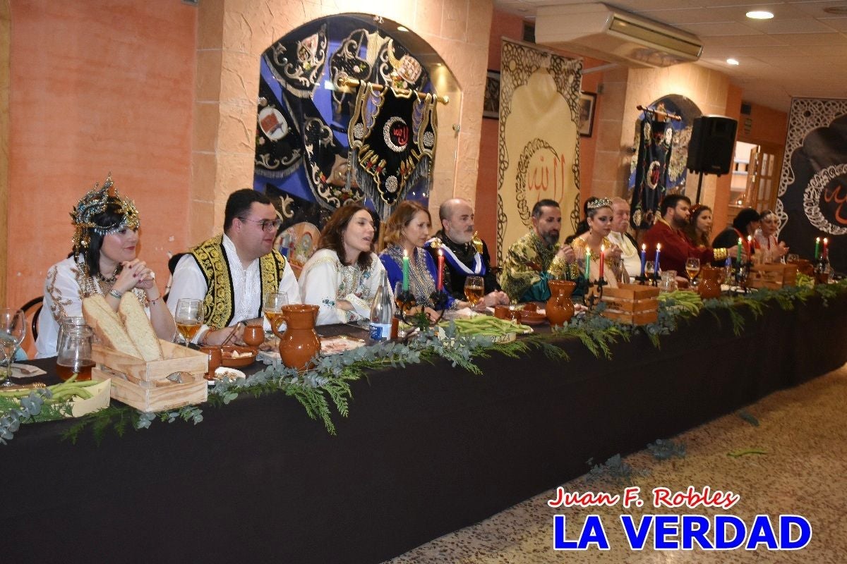 Comida mozárabe de los Almorávides de Caravaca de la Cruz - Entrada al salón