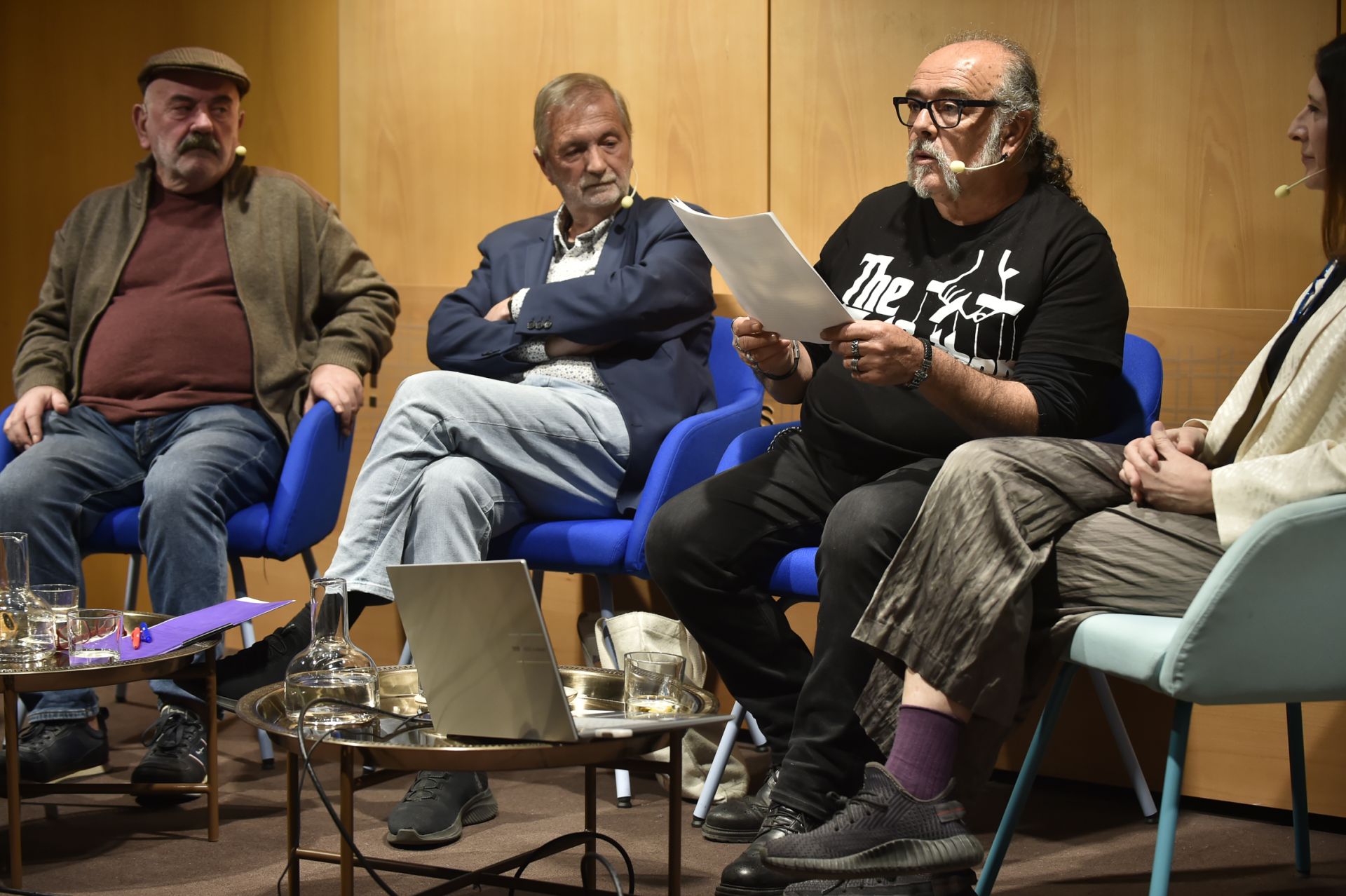 En imágenes, la mesa redonda &#039;¿Hubo movida cultural en Murcia?&#039; de José Manuel Garrido