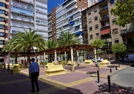 La plaza Preciosa de Murcia, en una imagen de archivo.