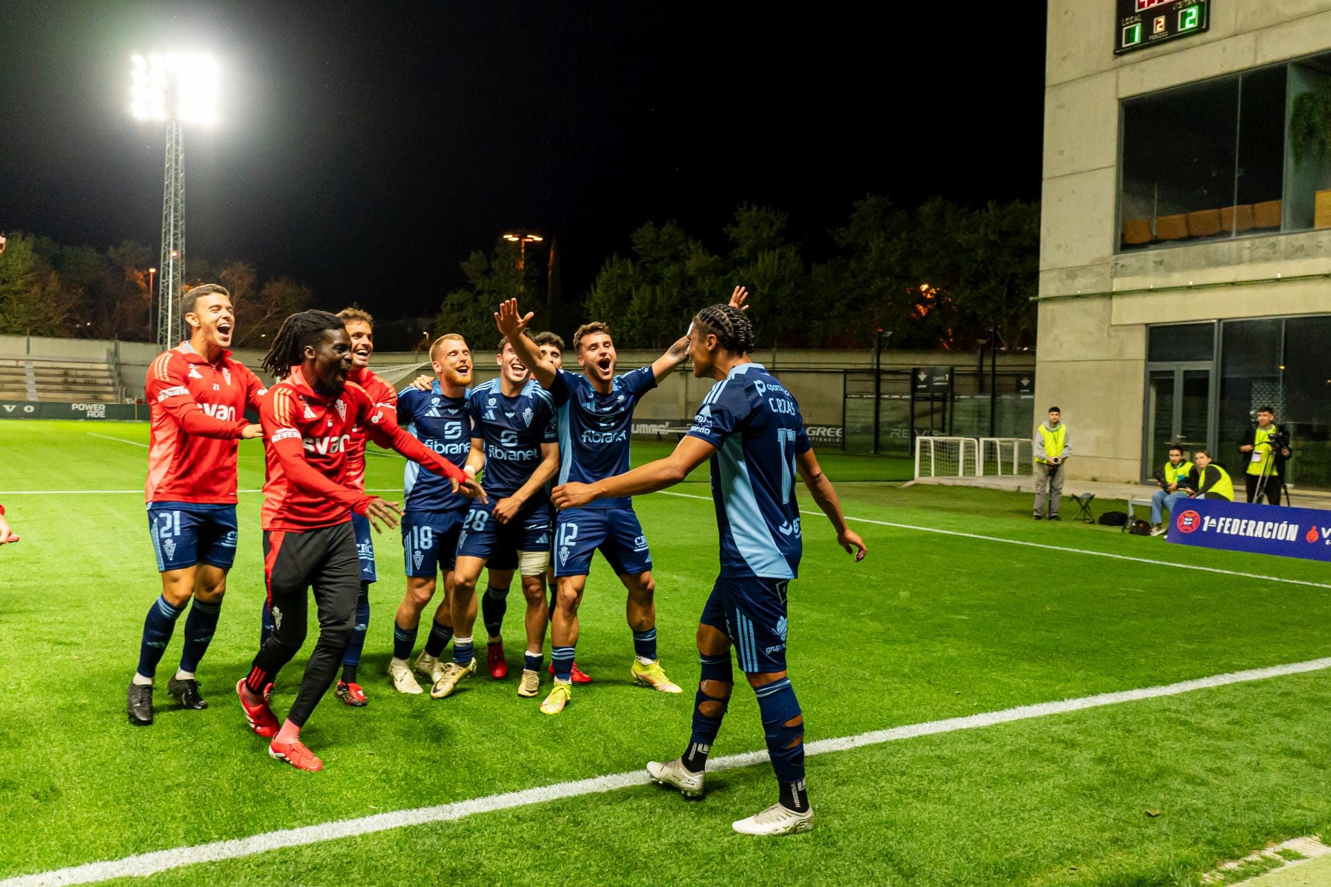 La victoria del Real Murcia frente el Betis Deportivo, en imágenes