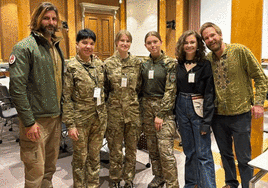 Costa Rica. Los primeros pasos en el trabajo solidario de la ONG 'Hands with heart' fueron con niños con discapacidad.