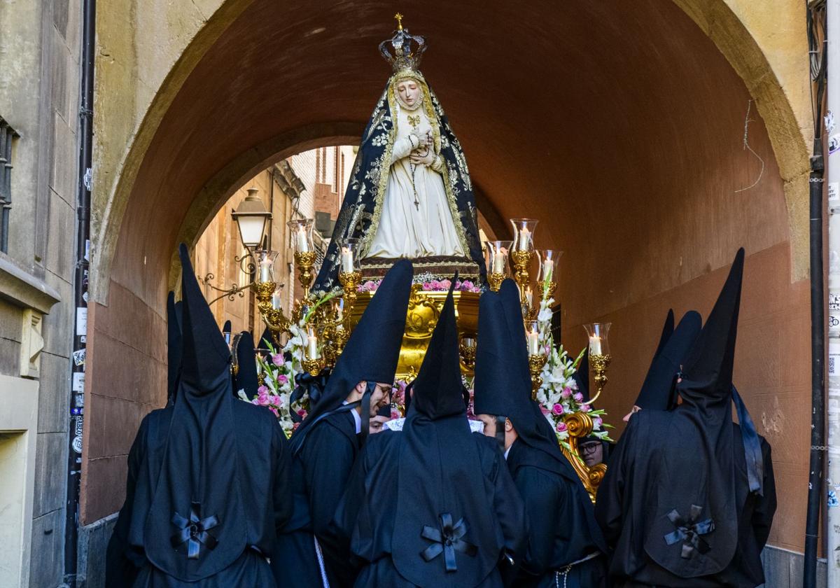 Horario y recorrido de la procesión en Murcia de Sábado Santo, 19 de abril de 2025
