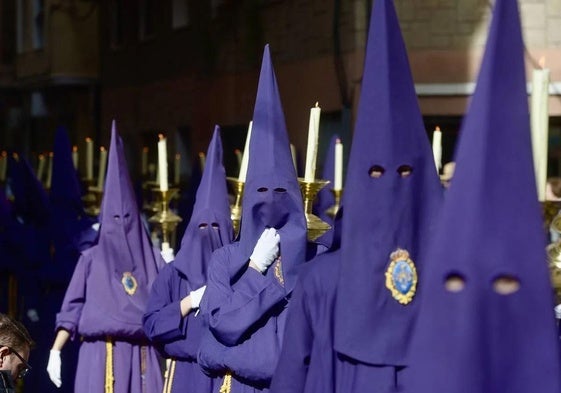 Procesión de Viernes Santo el 29 de marzo de 2024.