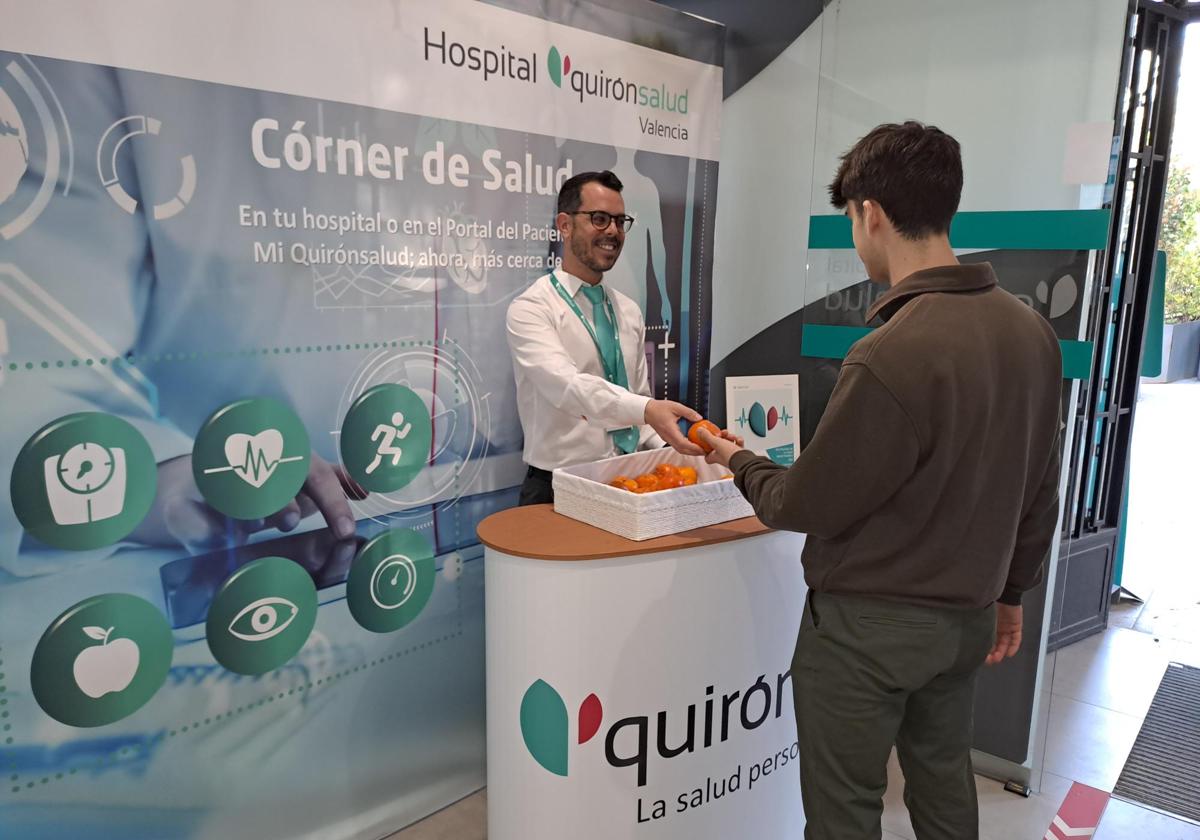 Los hospitales Quirónsalud Murcia, Quirónsalud Torrevieja y Quirónsalud Valencia se suman al Día Mundial de la Salud fomentando hábitos saludables entre sus pacientes