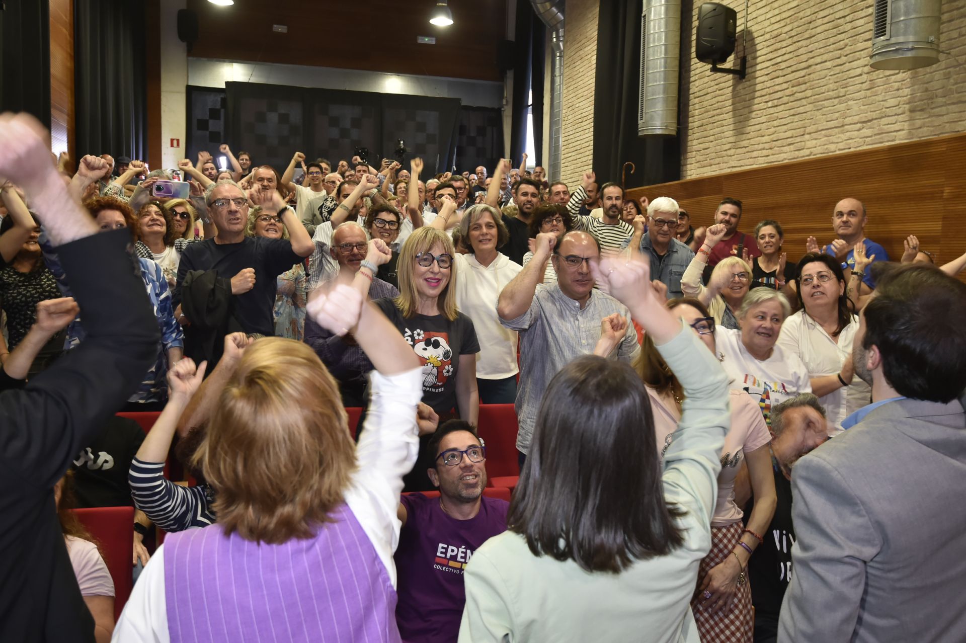 Las imágenes de Irene Montero en Murcia