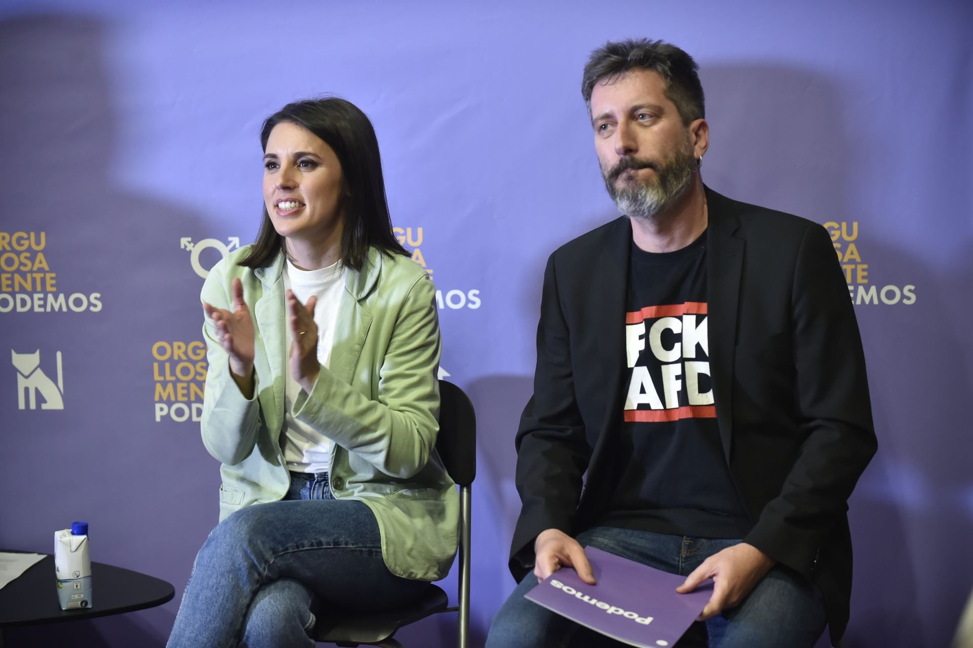 Las imágenes de Irene Montero en Murcia