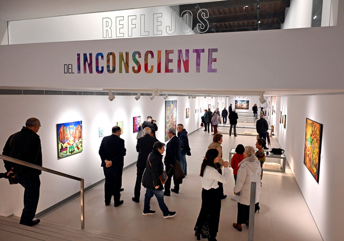 'Reflejos del inconsciente', de Tomás Mendoza, se pudo ver en la sala Pablo Puente hasta el 6 de abril.