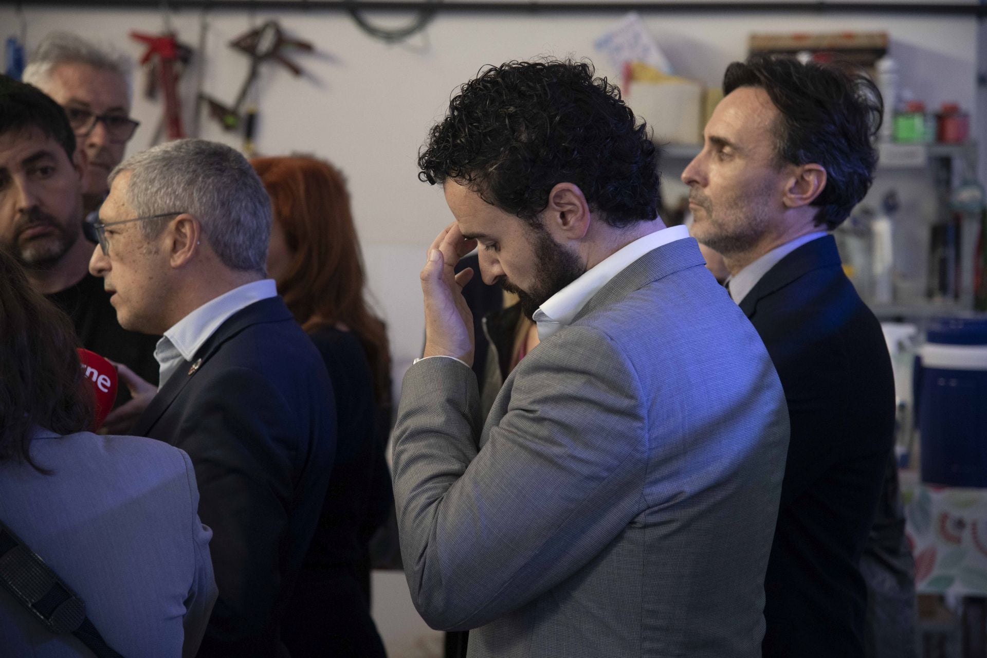 La manifestación con motivo de la reunión para la regeneración de la bahía de Portmán, en imágenes