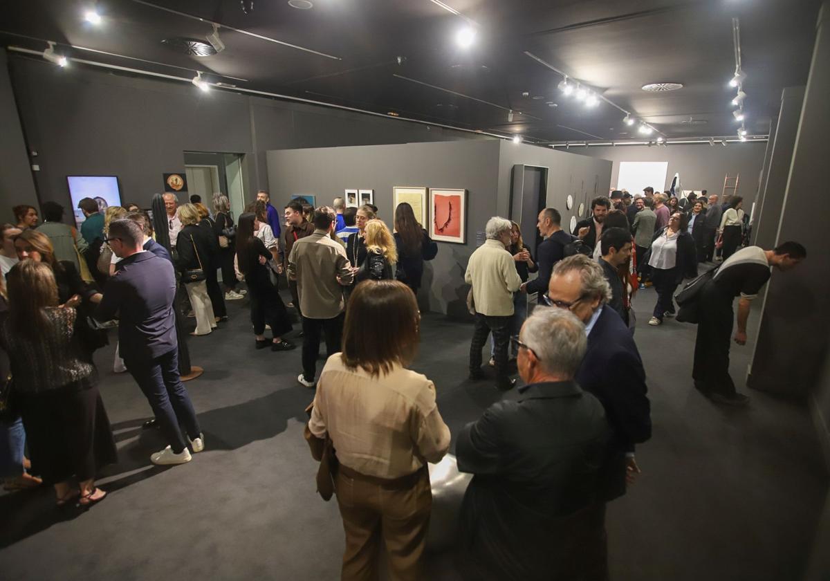 Las imágenes de la inauguración de la exposición de los 25 años de Artnueve