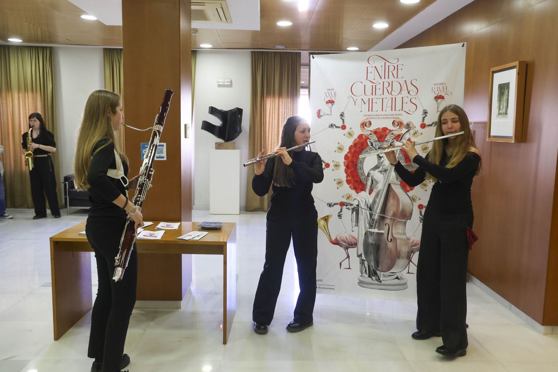 Los aspirantes al Concurso de Música Clásica para Jóvenes Intérpretes de la Región de Murcia