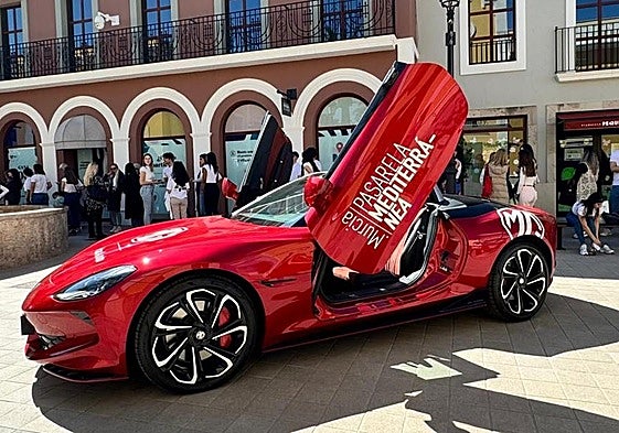 MG Cyberster y MG Huertas Auto, modelos de excepción en Murcia Pasarela Mediterránea