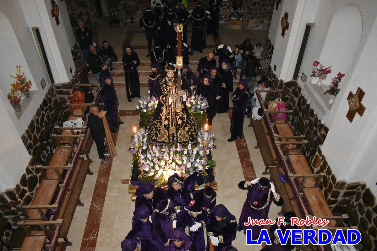 «Noche azul y de encuentros» para celebrar el Viernes de Dolores en Caravaca de la Cruz