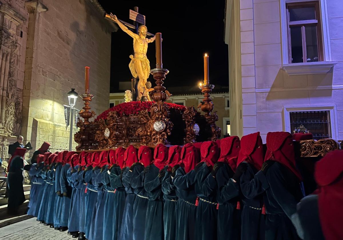 Pasión teñida de Carmesí en el vía crucis de la Sangre de Cieza