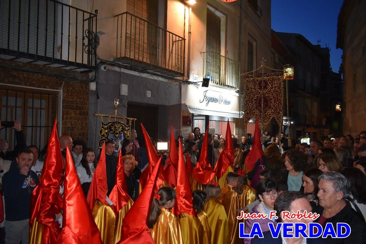 Savia nueva nazarena para la noche de Lunes Santo en Caravaca de la Cruz