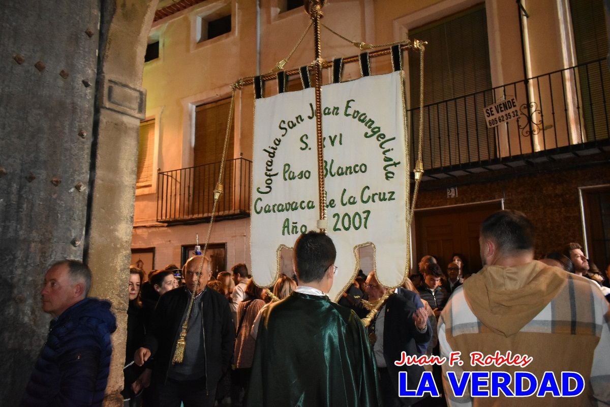 Savia nueva nazarena para la noche de Lunes Santo en Caravaca de la Cruz