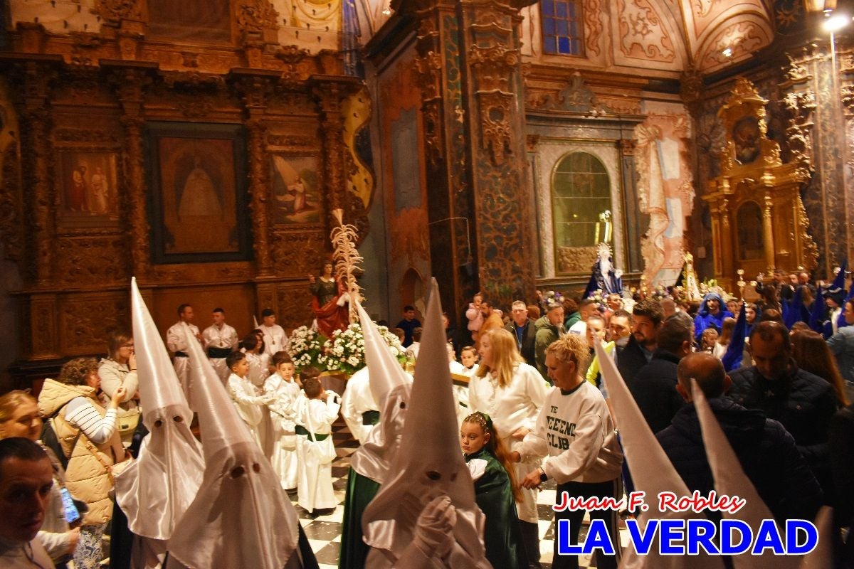 Savia nueva nazarena para la noche de Lunes Santo en Caravaca de la Cruz
