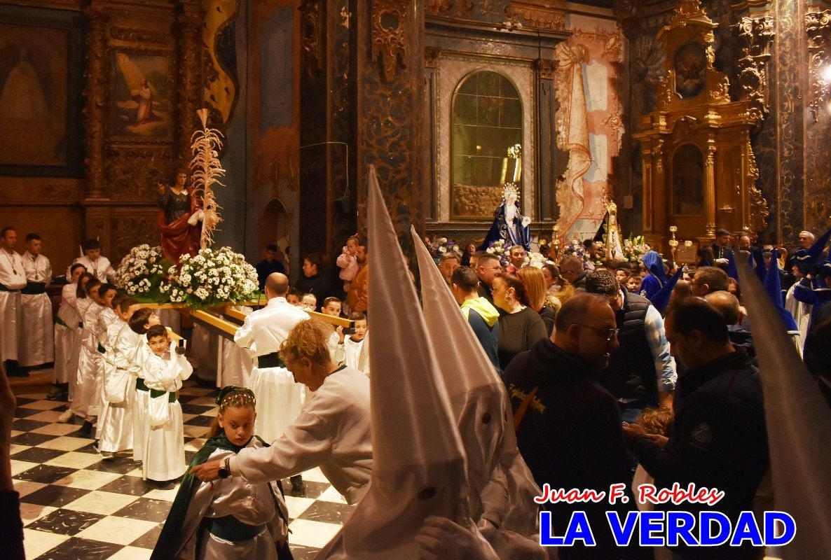 Savia nueva nazarena para la noche de Lunes Santo en Caravaca de la Cruz