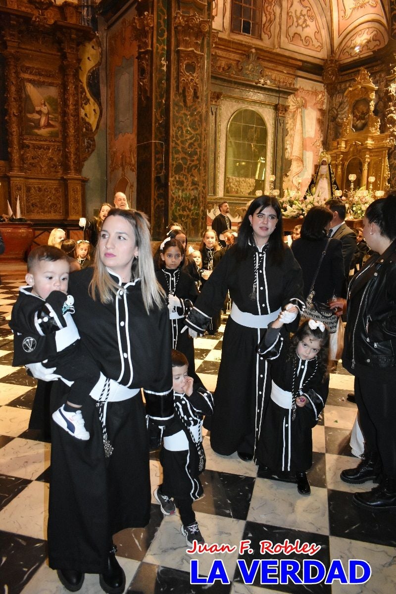 Savia nueva nazarena para la noche de Lunes Santo en Caravaca de la Cruz