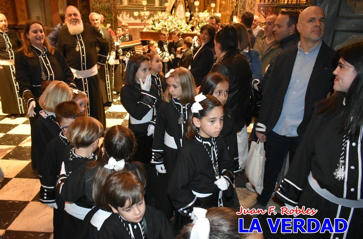 Savia nueva nazarena para la noche de Lunes Santo en Caravaca de la Cruz