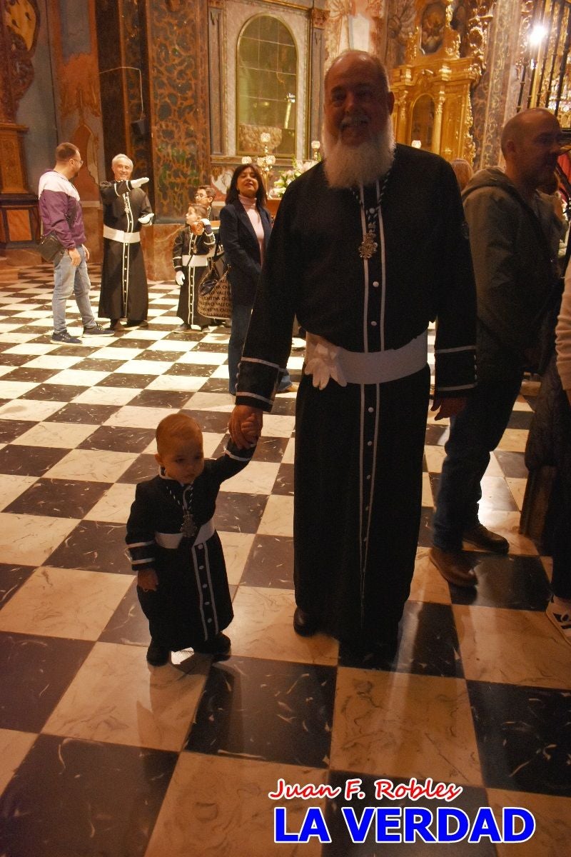 Savia nueva nazarena para la noche de Lunes Santo en Caravaca de la Cruz