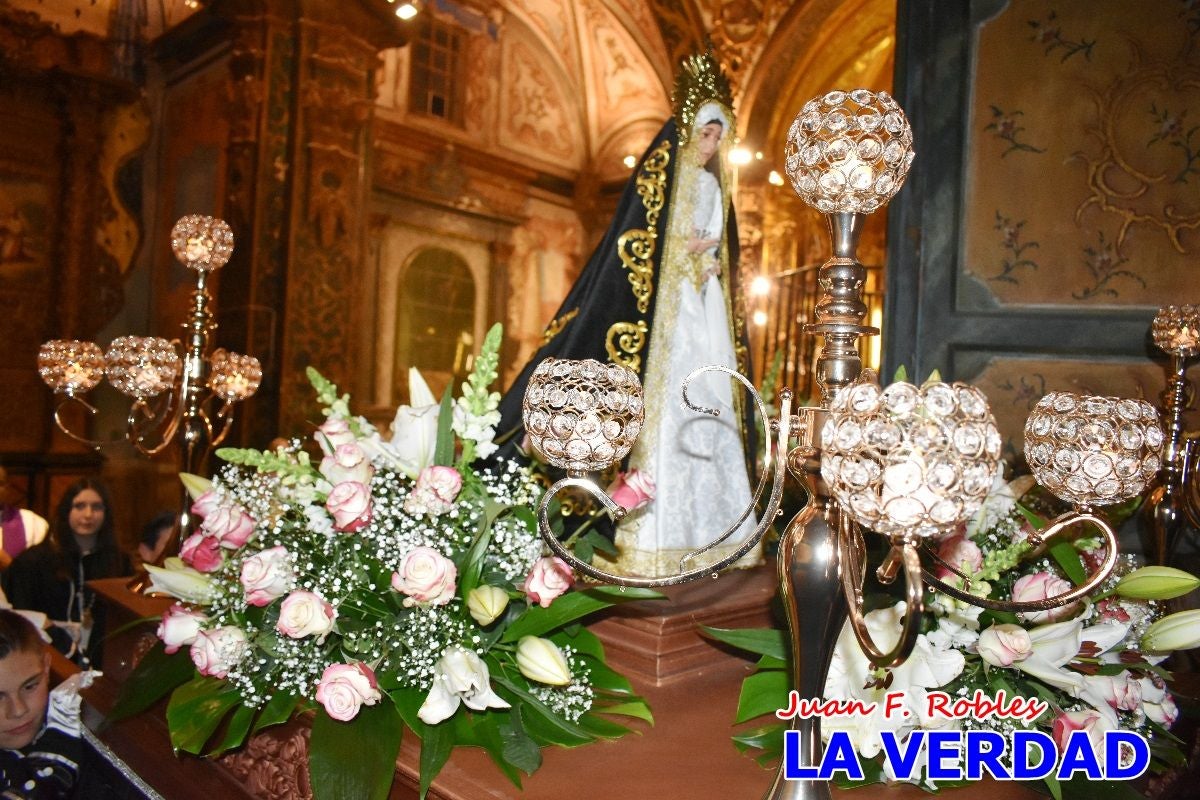 Savia nueva nazarena para la noche de Lunes Santo en Caravaca de la Cruz