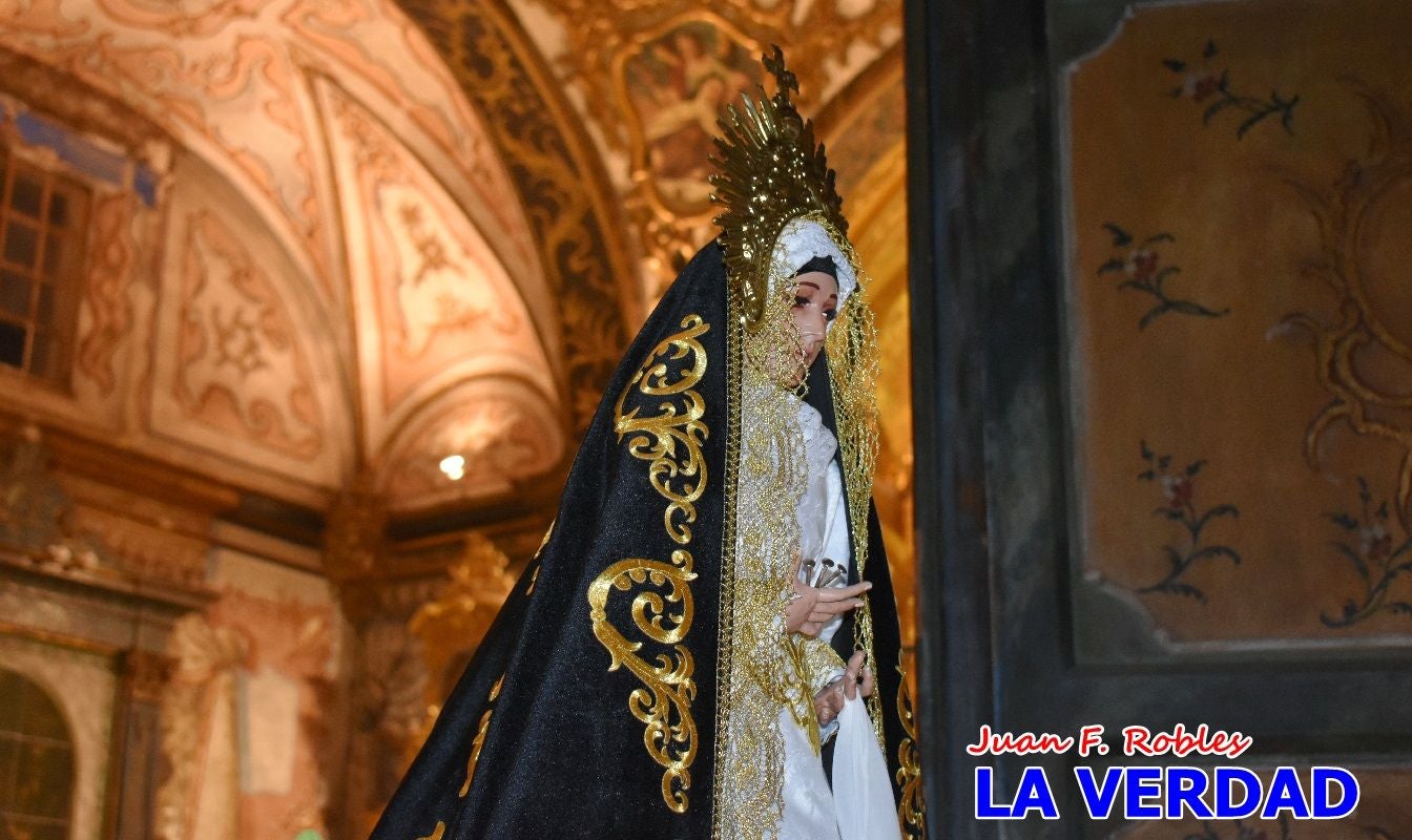 Savia nueva nazarena para la noche de Lunes Santo en Caravaca de la Cruz