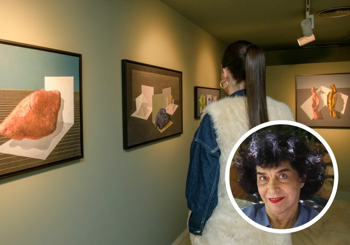 Chelete Monereo 'conversa' en el nuevo espacio del Museo Gaya