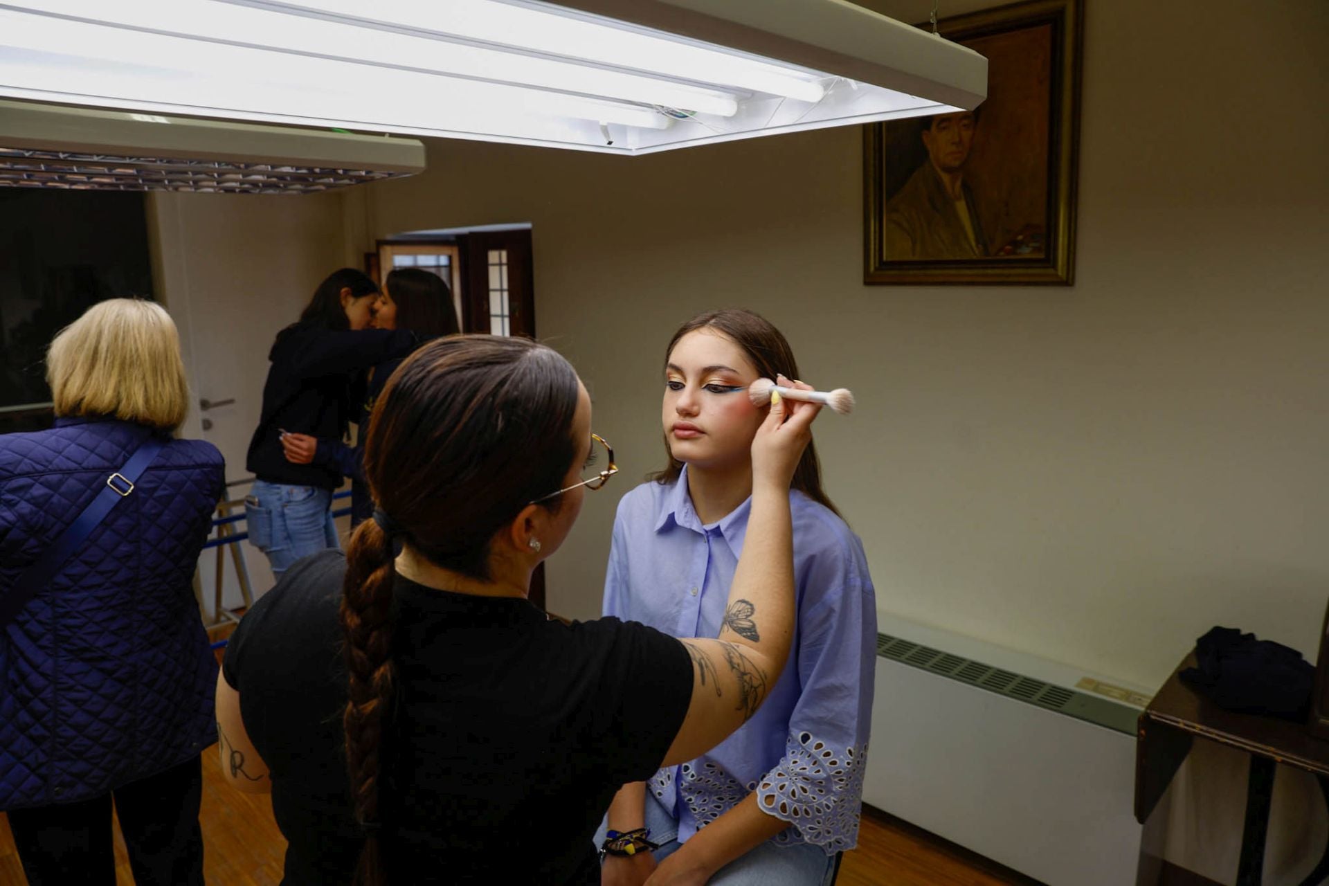 Las imágenes de los preparativos para el Domingo de Ramos en Lorca