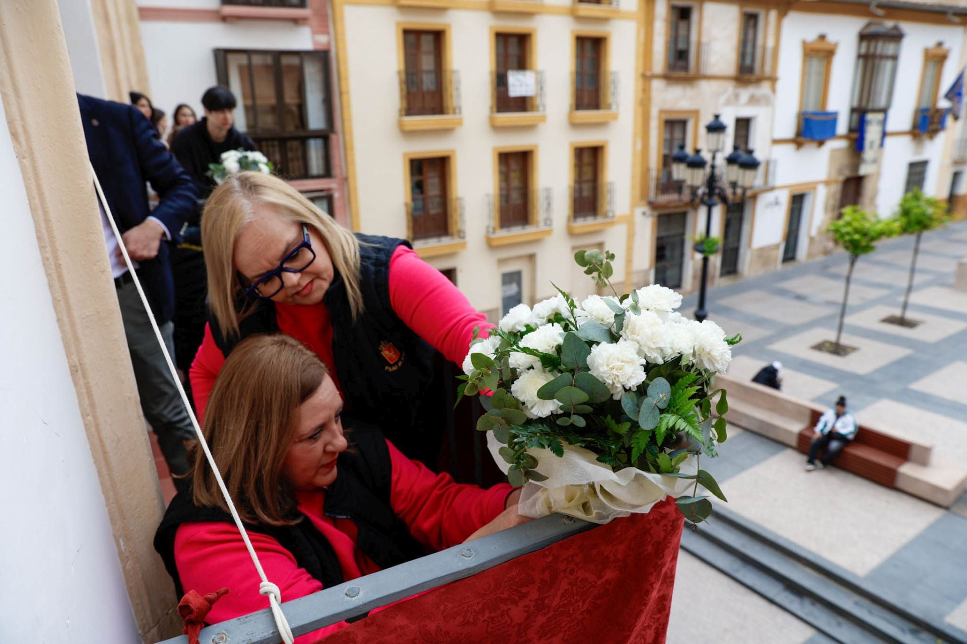 Las imágenes de los preparativos para el Domingo de Ramos en Lorca