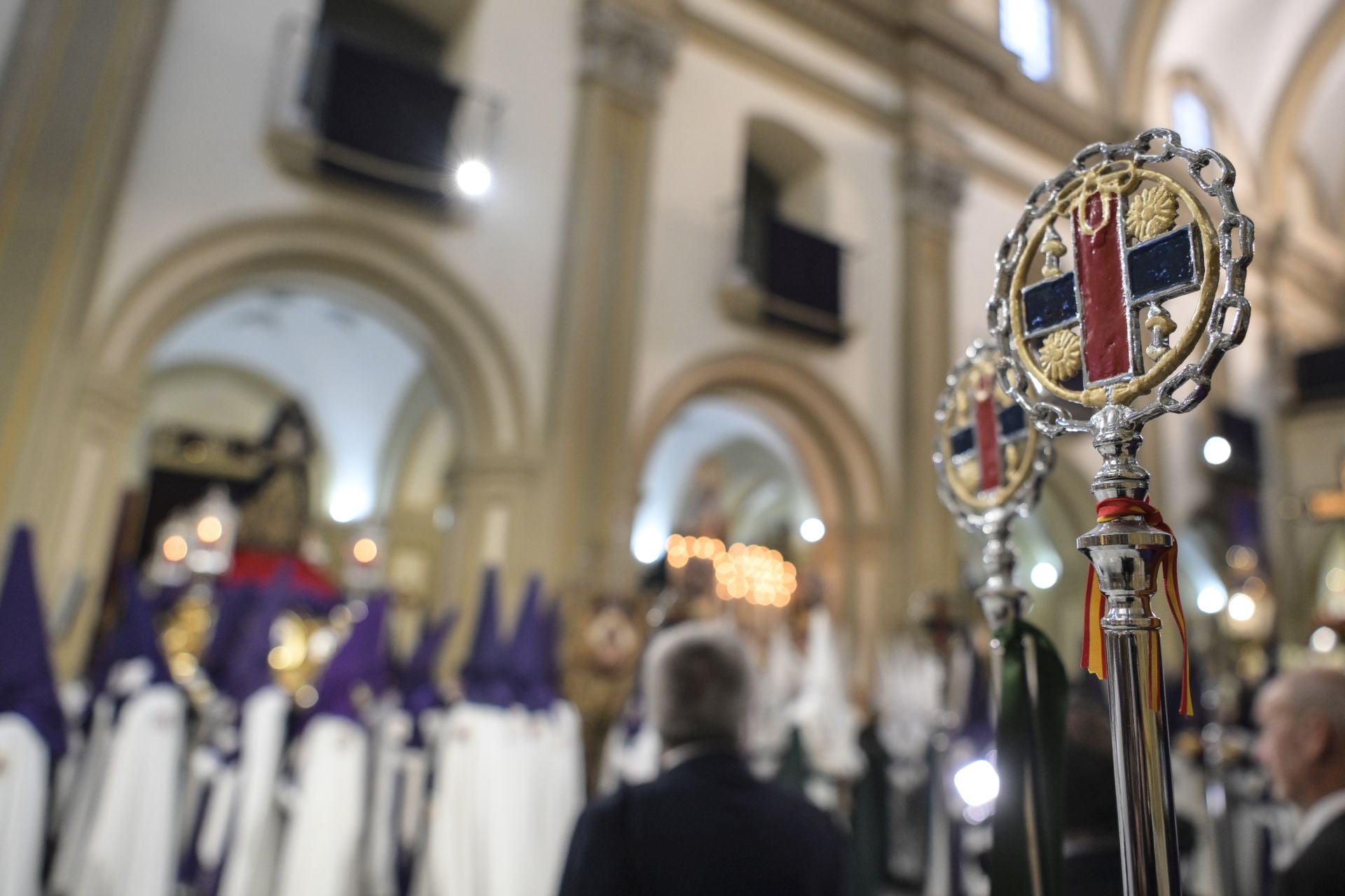 La procesión del Rescate y la Esperanza del Martes Santo en Murcia, en imágenes