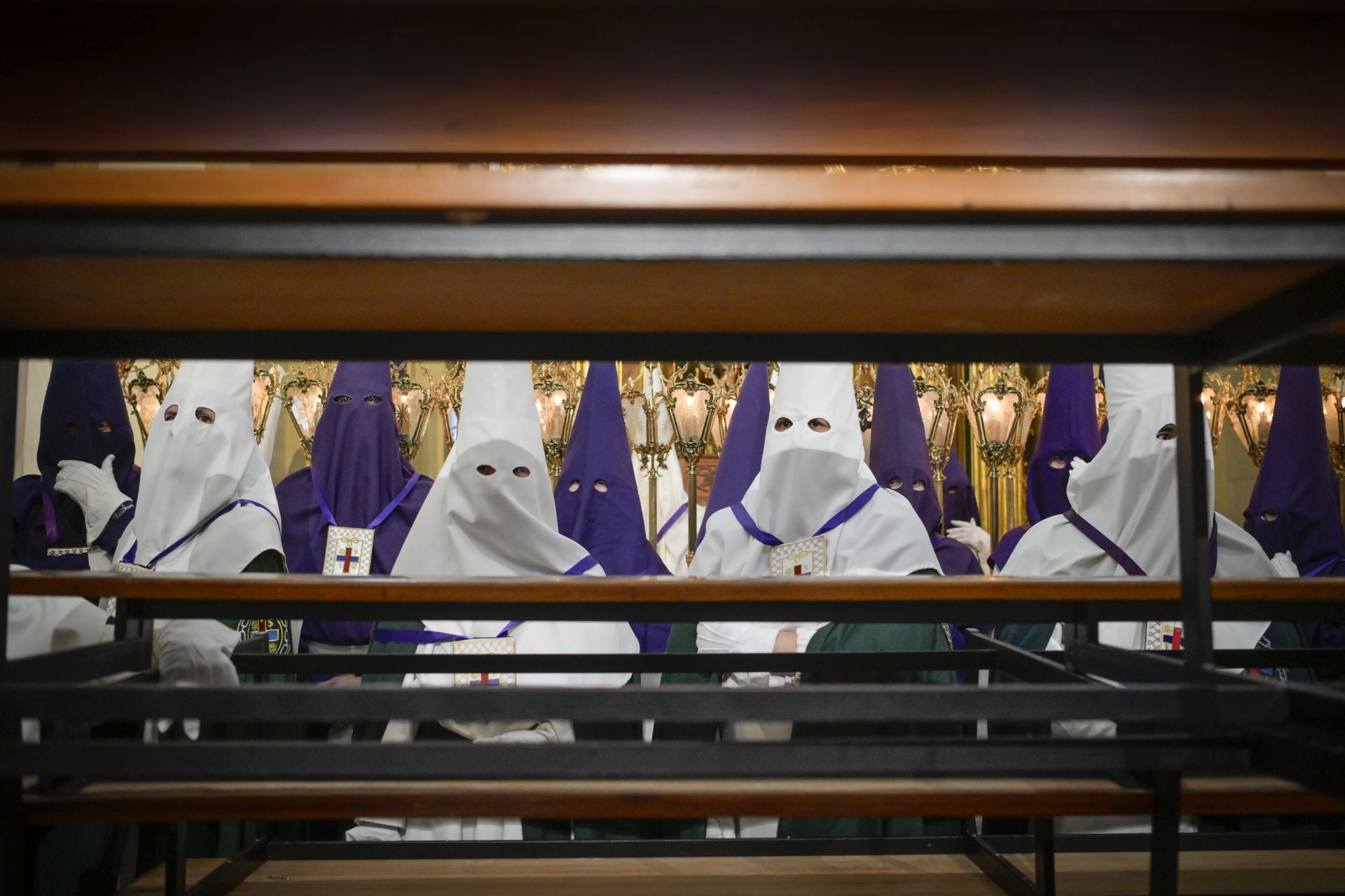 La procesión del Rescate y la Esperanza del Martes Santo en Murcia, en imágenes
